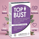 Top Bust Poitrine 60 gélules Labophyto avec bénéfices galbe naturel et fermeté renforcée