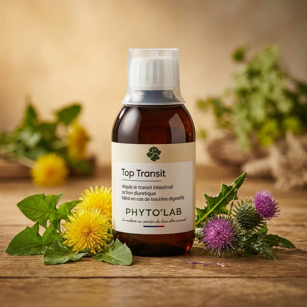 Top Transit 250ml Phyto'Lab pour confort intestinal avec herbes naturelles