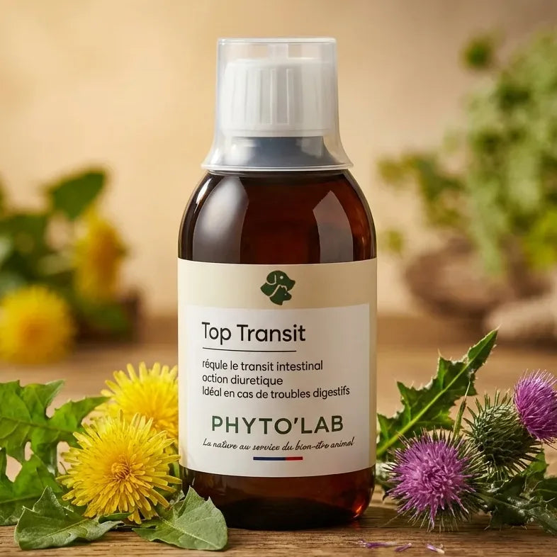 Top Transit 250ml Phyto'Lab pour confort intestinal avec herbes naturelles