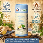 Trikatu Ayur-Vana 60 gélules végétales avec bénéfices digestion et métabolisme