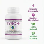 Tyro+ Jade Recherche 120 gélules avec bénéfices : énergie, thyroïde, naturel, vitalité