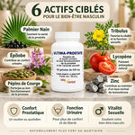 Ultima Prostate 90 gélules Vital Osmose avec ingrédients naturels pour confort prostatique