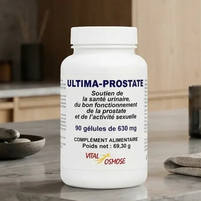 Ultima Prostate 90 gélules Vital Osmose bouteille complément santé prostate