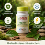 Uncaria Bio 60 gélules - Défenses immunitaires, protection hivernale, confort articulaire et vitalité renforcée