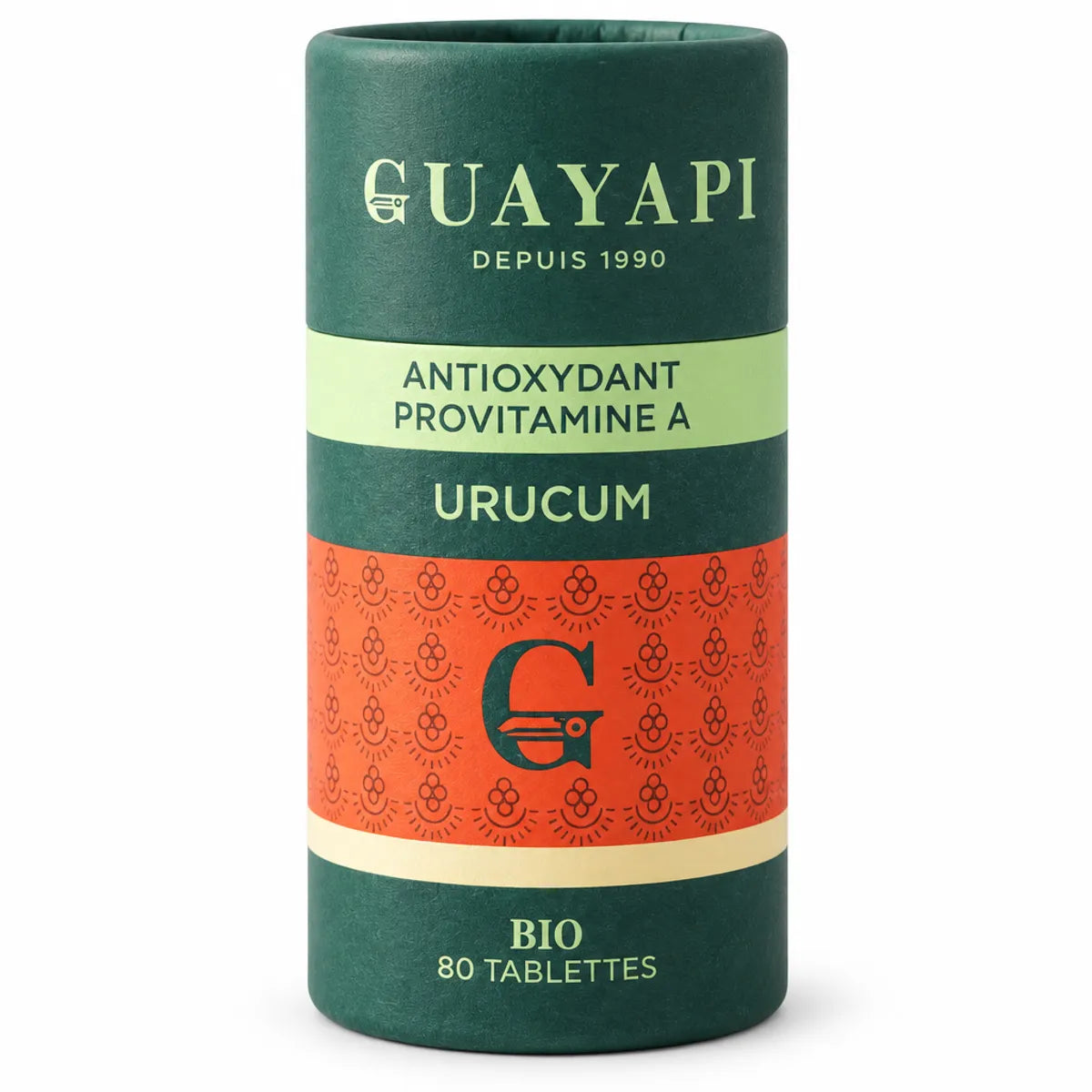 Urucum Bio Guayapi 80 tablettes antioxydant naturel complément alimentaire