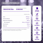 Valeurs nutritionnelles du sommeil de mush n go 