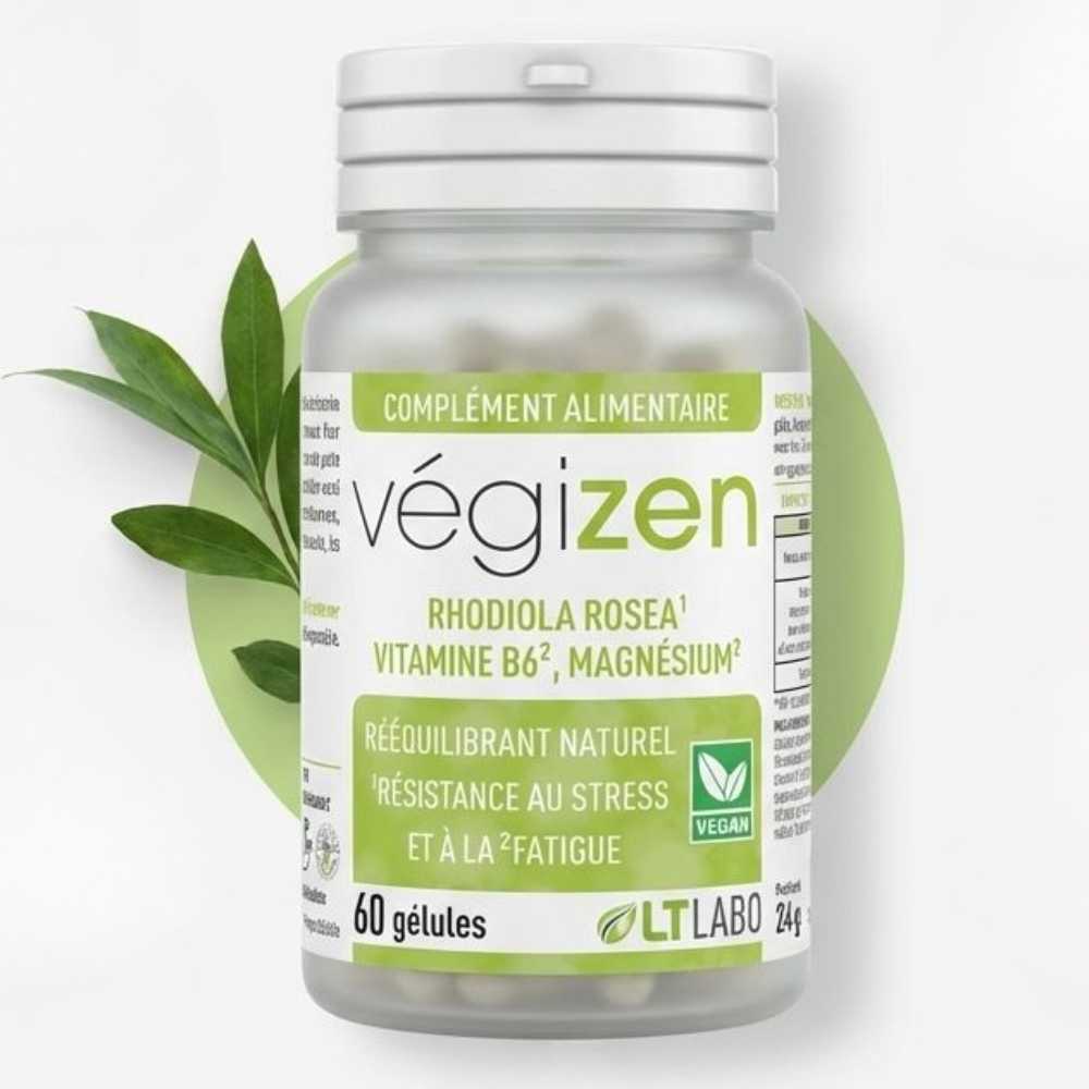 Boîte de 60 gélules de Végizen de la marque LT Labo
