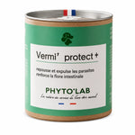Vermi' Protect+ vermifuge pour chien et chat, boîte de 90 gélules Phyto'Lab