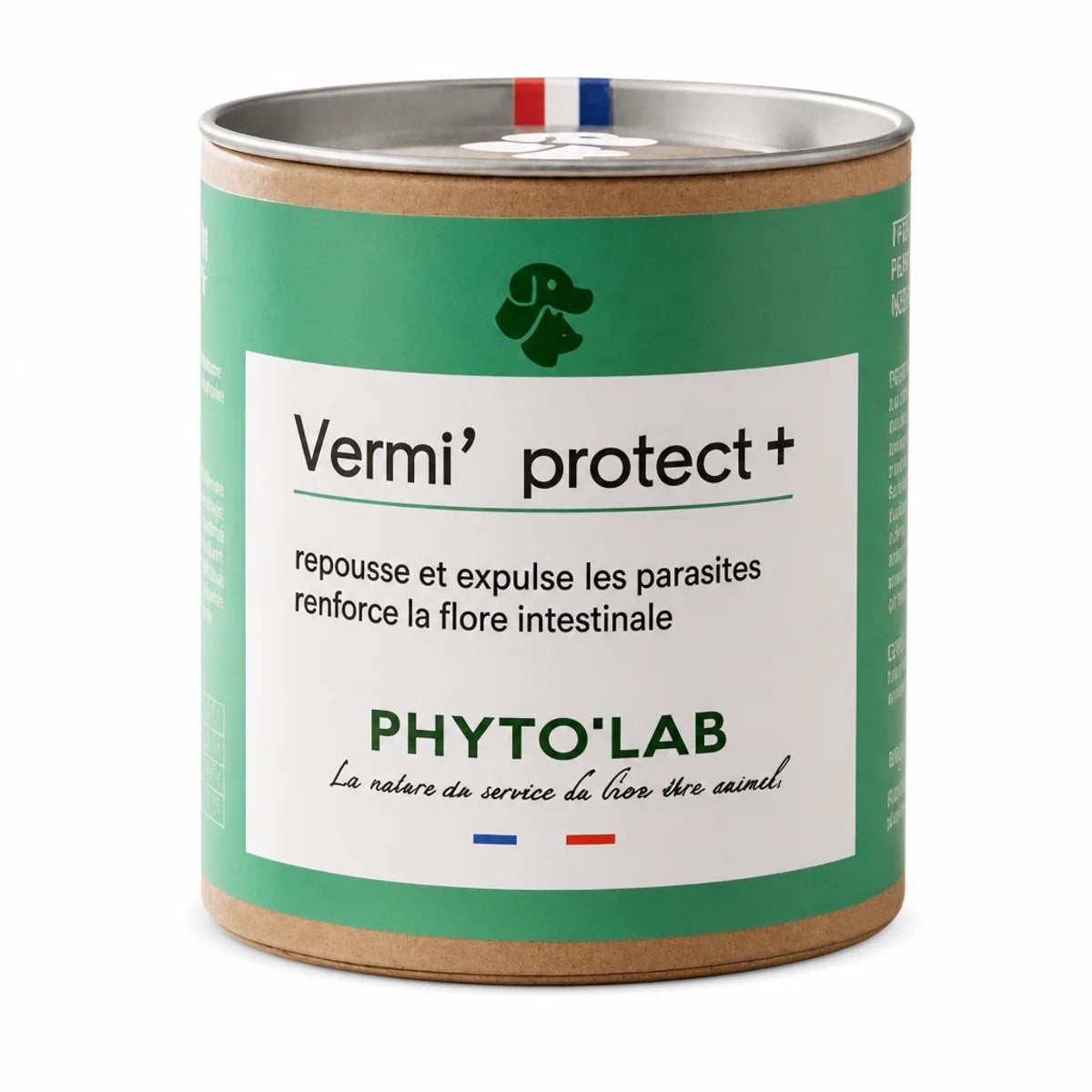 Vermi' Protect+ vermifuge pour chien et chat, boîte de 90 gélules Phyto'Lab