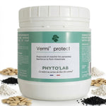 Vermi'Protect vermifuge poudre chien chat 250g Phyto'Lab avec ingrédients naturels