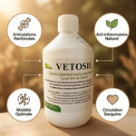 Vetosil silicium organique pour arthrose chien chat - Articulations renforcées et mobilité optimale