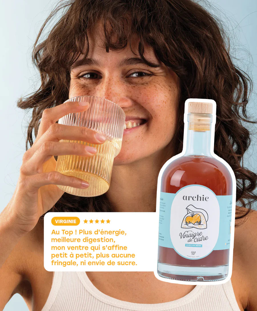 Les avis clients à propos du Vinaigre de cidre bio Archie