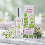 Lotion tonique Virginale Douces Angevines 100ml en flacon verre avec fleurs et botaniques