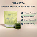 Bienfaits de Vitalité + Collagène Age-well de Humble + goût Pomme-citron