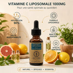 Vitamine C liposomale 1000mg Life's Code avec bénéfices santé et absorption 90%