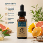 Vitamine C liposomale 1000 mg Life's Code avec agrumes et lécithine de tournesol