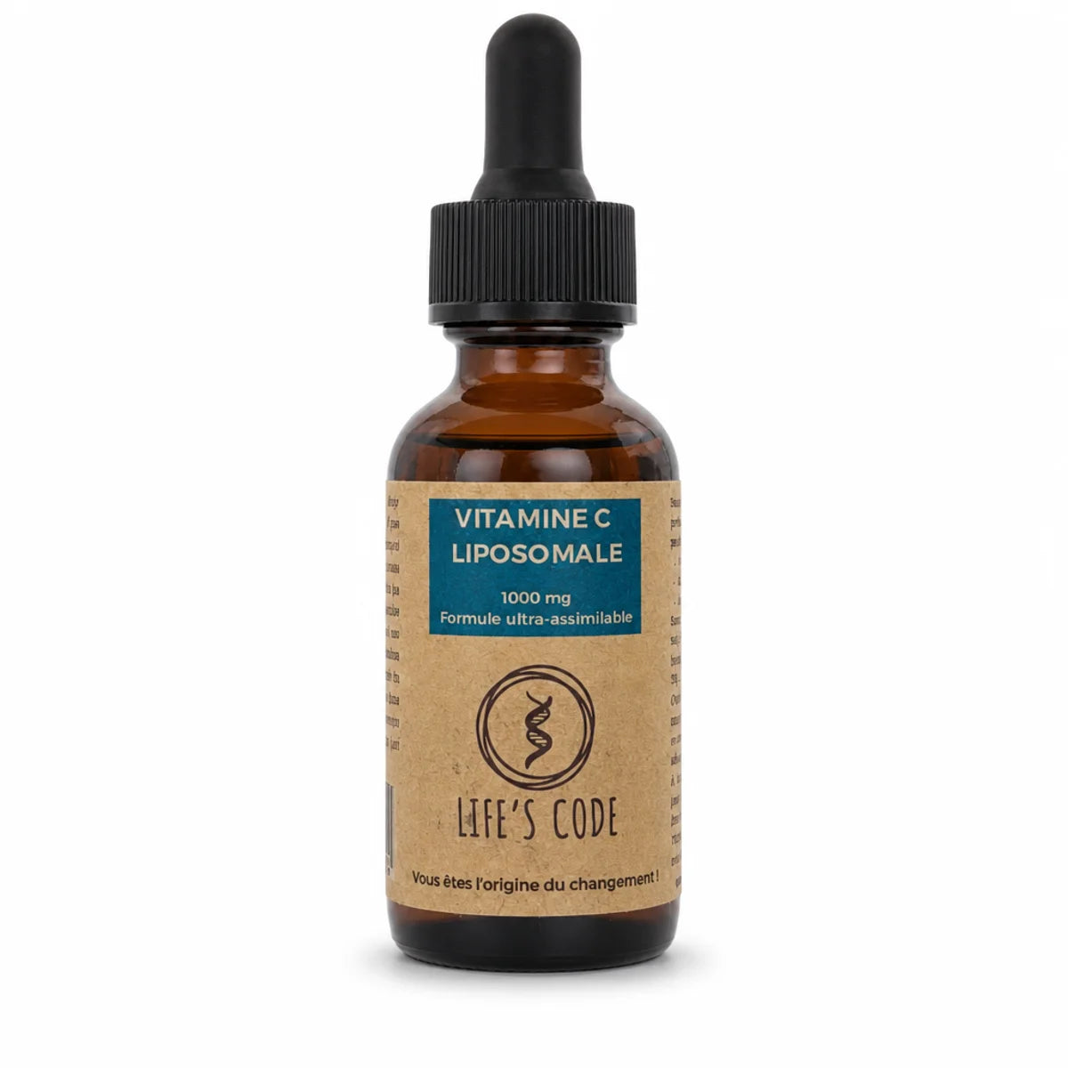 Vitamine C liposomale 1000 mg Life's Code en flacon avec pipette