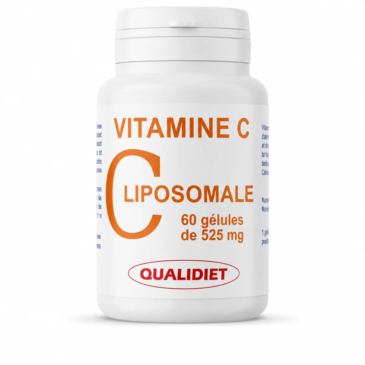Vitamine C Liposomale 525 mg Qualidiet flacon 60 gélules