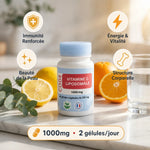 Vitamine C Liposomale 60 gélules Laboratoire Code avec agrumes et bénéfices santé