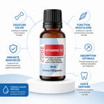 Vitamine D3 20ml Laboratoire Code - Ossature, muscles, immunité et santé dentaire