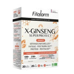 Ginseng Blanc Bio - 20 Ampoules De 10 Ml - Fitoform