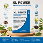Boîte XL Power Aphrodisiaque 4 en 1 Labophyto avec ingrédients naturels - Tribulus, L-Arginine, Zinc