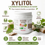 Xylitol Bio 500g Qualidiet - Sucre bouleau IG bas pour diabétiques et sportifs
