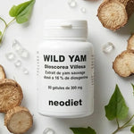 Flacon Neodiet Yam Sauvage 80 gélules avec ingrédients naturels et racine de yam