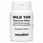 Flacon Neodiet Wild Yam 80 gélules de 300 mg - Dioscorea Villosa supplément naturel