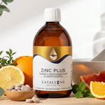 Bouteille Zinc Plus Catalyons 500ml avec agrumes et herbes pour l'immunité