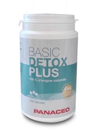 Panaceo Basic - Gélules Détox est un supplément alimentaire à base de Zéolithe activée qui contribue à la chélation des métaux lourds.
