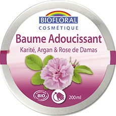 Baume adoucissant Karité à la Rose de Damas Bio - 200 ml