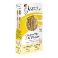 Colorations 100% végétale Les Couleurs de Jeanne - 12 couleurs - 2 x 50 g Les Couleurs de Jeanne : Blond doré