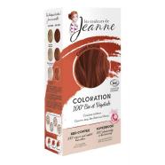 Colorations 100% végétale Les Couleurs de Jeanne - 12 couleurs - 2 x 50 g Les Couleurs de Jeanne : Cuivre rouge