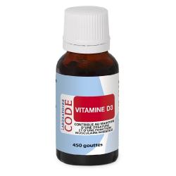 La vitamine D3 contribue au maintien d’une ossature et d’une calcémie normales