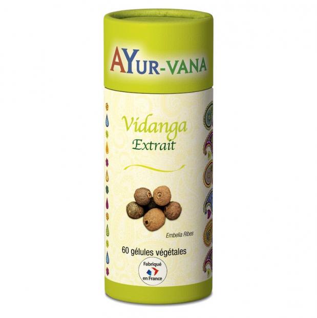 Vidanga extrait 5% de tanins - 60 gélules végétales 
