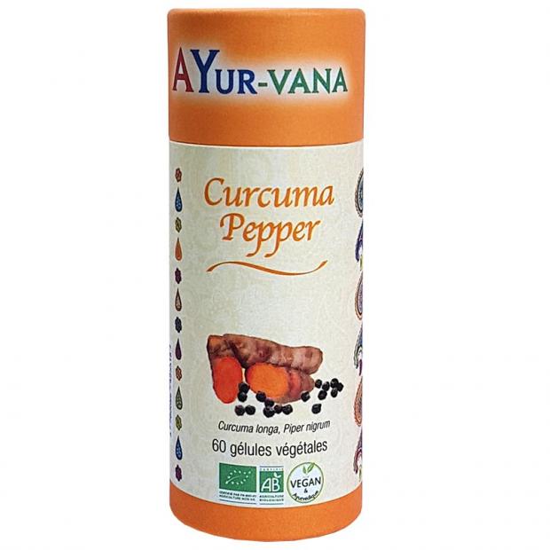 Curcuma Pepper bio est idéal pour protéger les cellules et apaiser les articulations